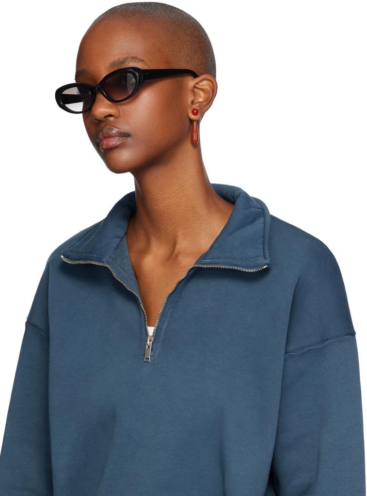 THISTLES Black 'The Coco' Sunglasses 4