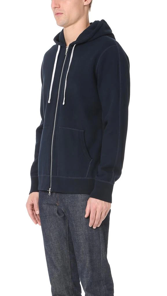 REIGNING CHAMP Midweight Terry Slim Zip Hoodie 3