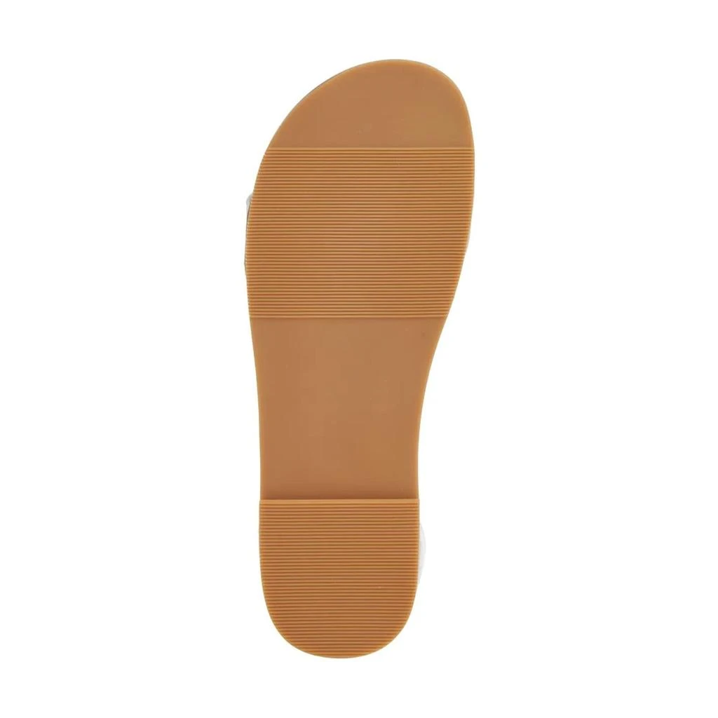 Yosi Samra Miss Cambelle Ruffle Sandal in Silver - Kids 4