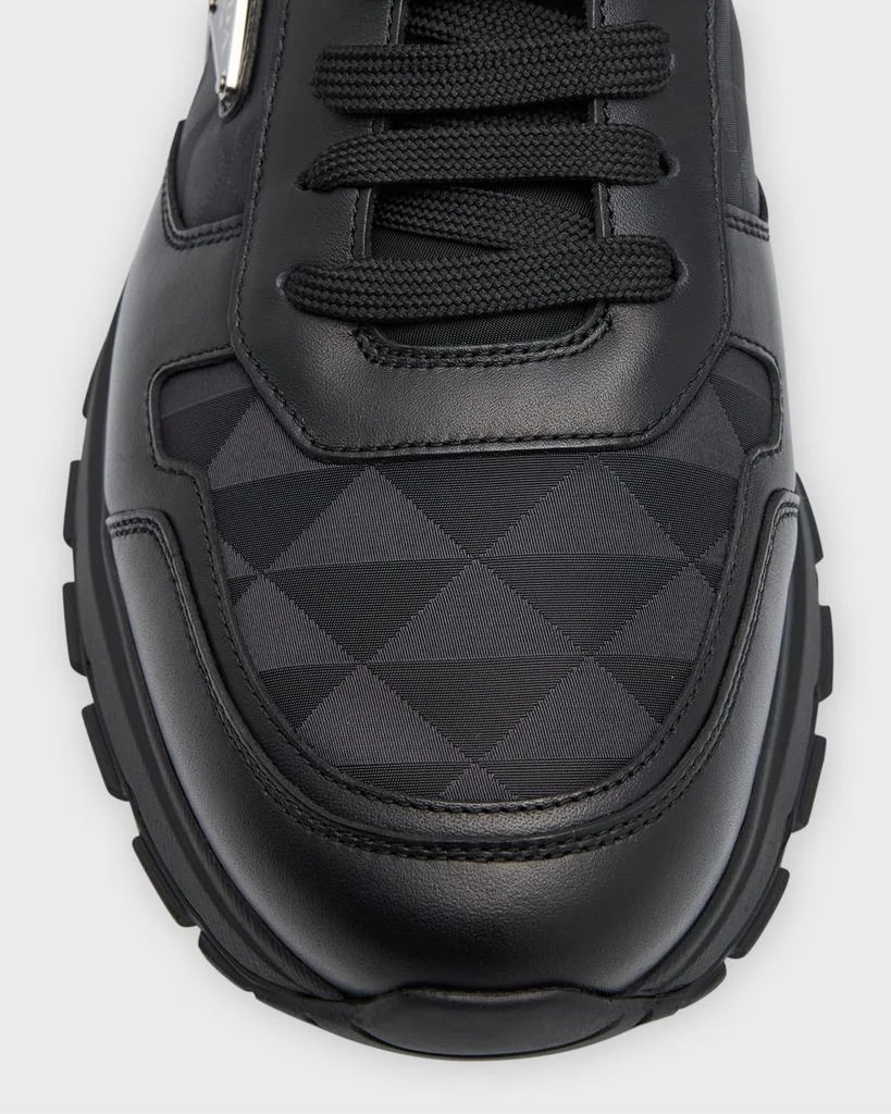 Prada Men's Prax Triangle Logo Runner Sneakers 6