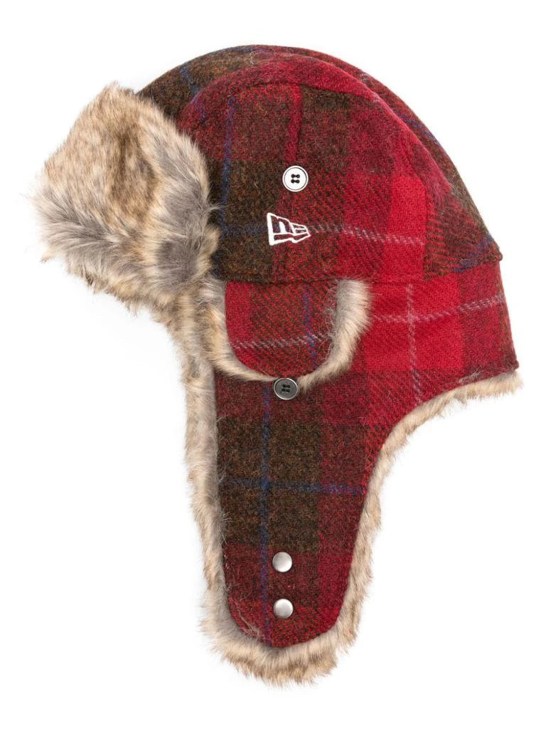 New Era NEW ERA - Trapper New Era Harris Tweed Check Hat 1