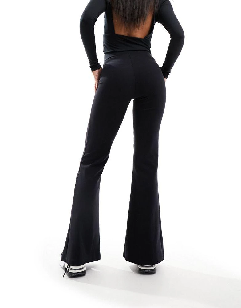 NIKE Nike Air high waisted flared leggings in black 3