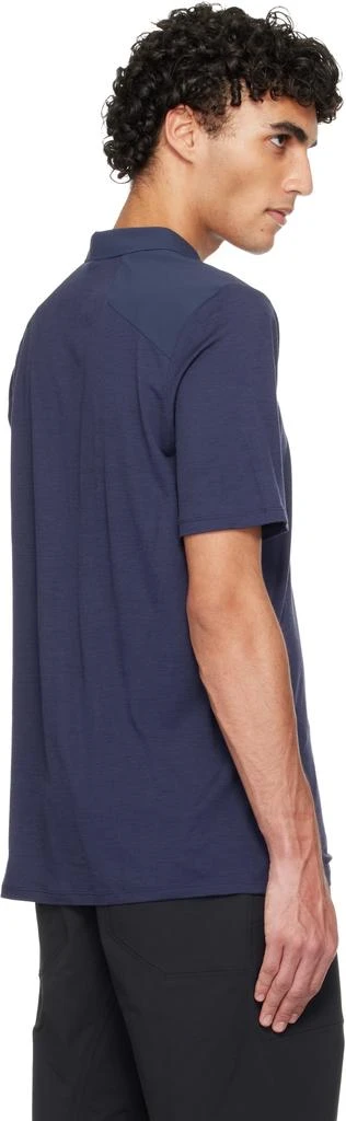 Veilance Navy Frame SS Polo 3