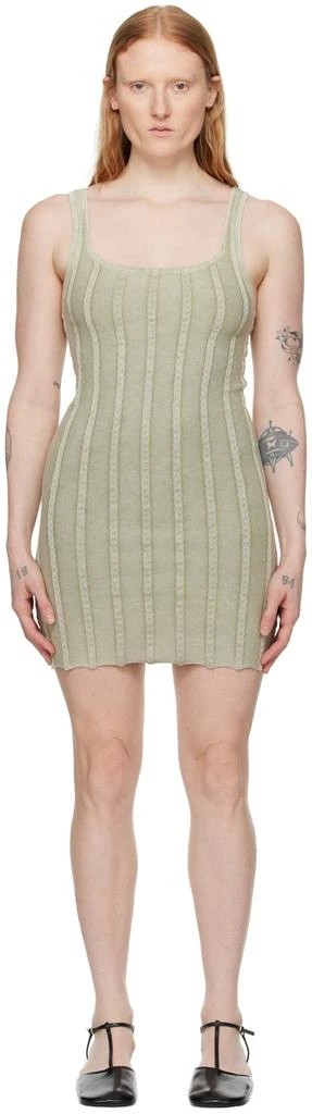 filippa k belted evening dress Fia Midi Dress - Green Floral main image 1