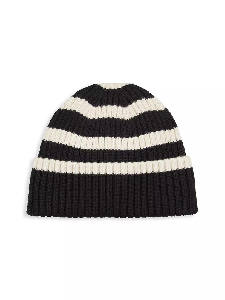 Totême Signature Striped Wool Beanie