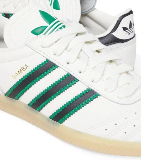 adidas gazelle silver green womens adidas Kids' Grade School Samba Xlg Shoes, Size 6, White/Black main image 1