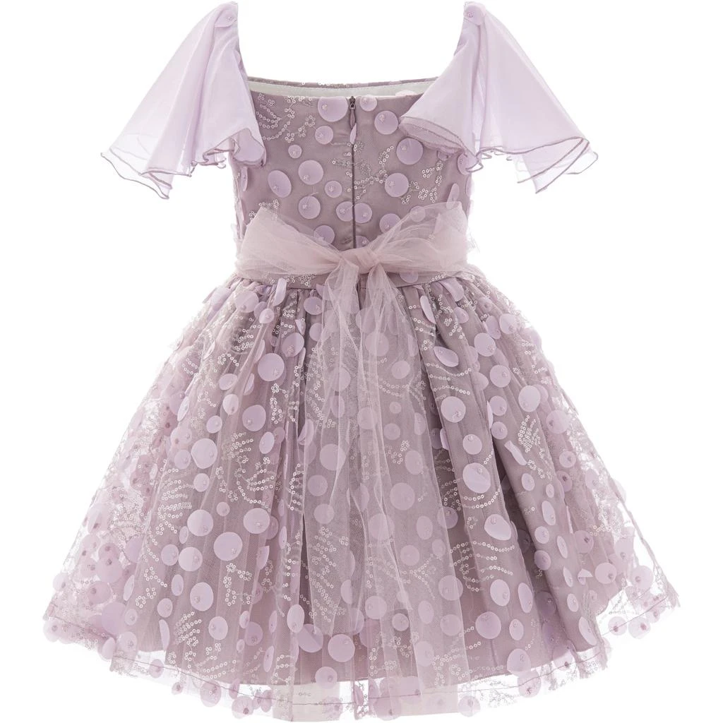 Mimi Tutu Lavender Jolene Polka Dot Applique Dress 2