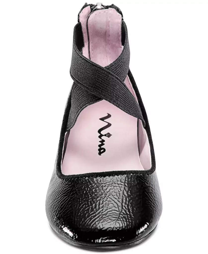 Nina Toddler Girls Marissa Crisscross Ankle Strap Ballet Flat 7