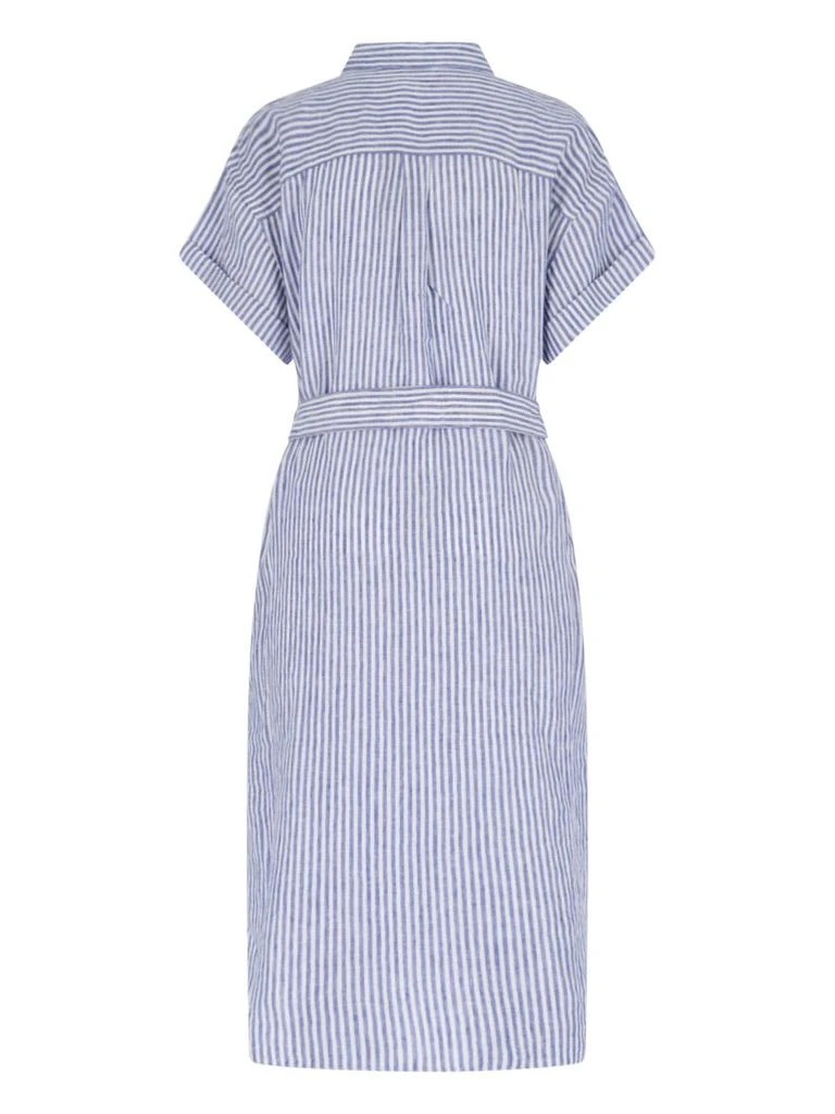 Ralph Lauren Polo Ralph Lauren Pony Embroidered Striped Dress 2