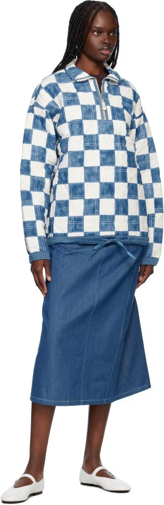 Story mfg. Blue & White Mineral Jacket 4