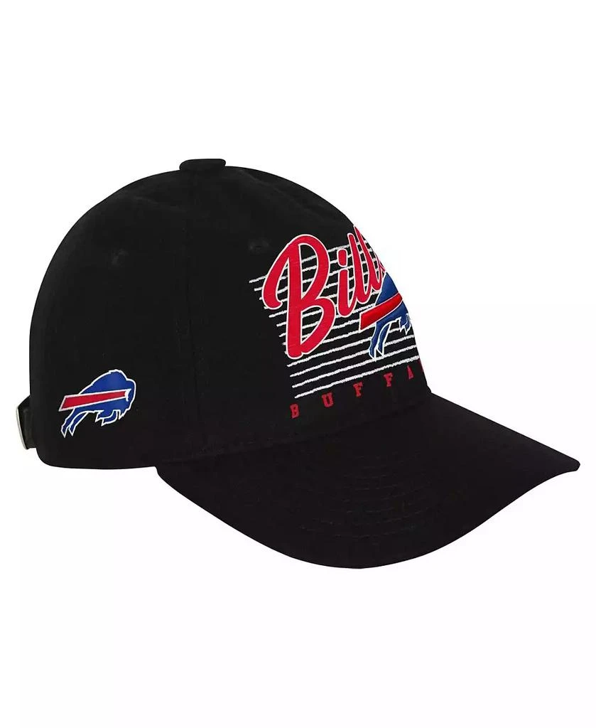 Outerstuff Big Boys and Girls Black Buffalo Bills Retro Wooly Adjustable Hat 1