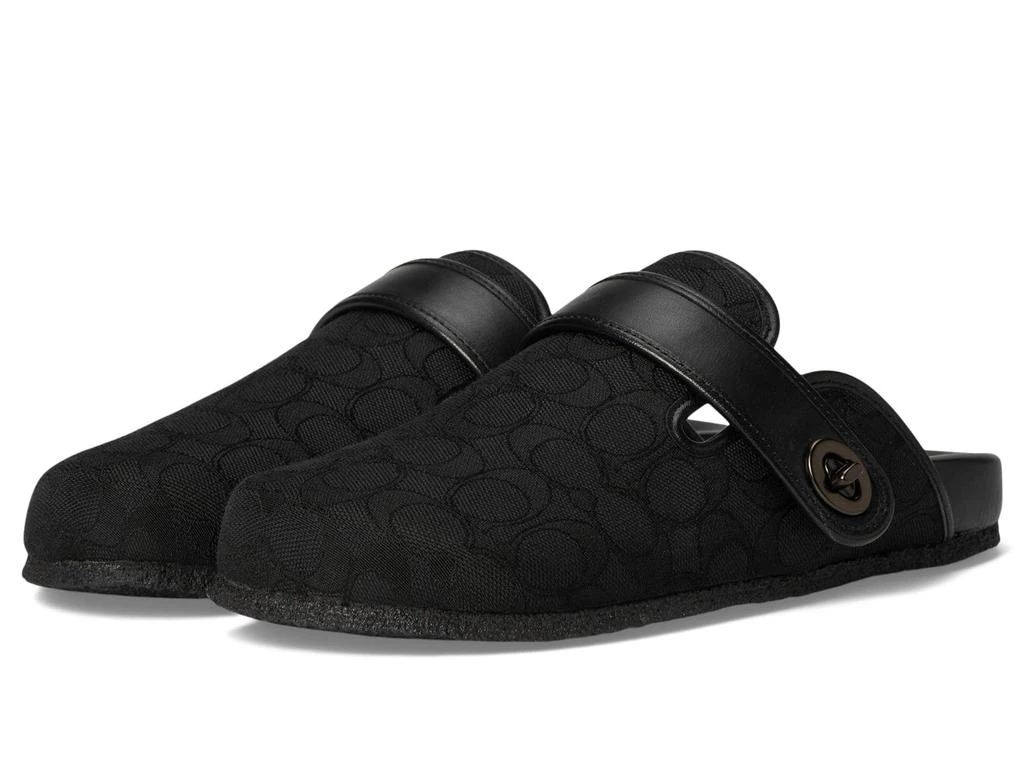 Coach Blake Clog In Signature Textile Jacquard 1