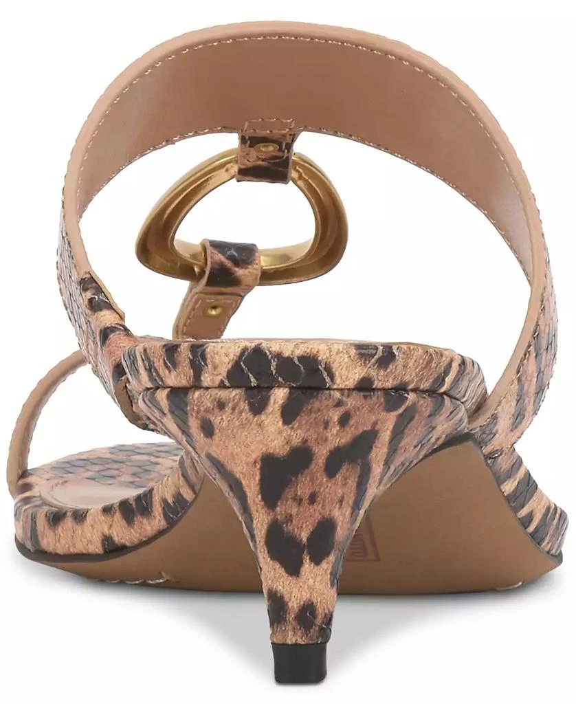 Vince Camuto Women's Kimena Toe-Loop Kitten-Heel Sandals 3