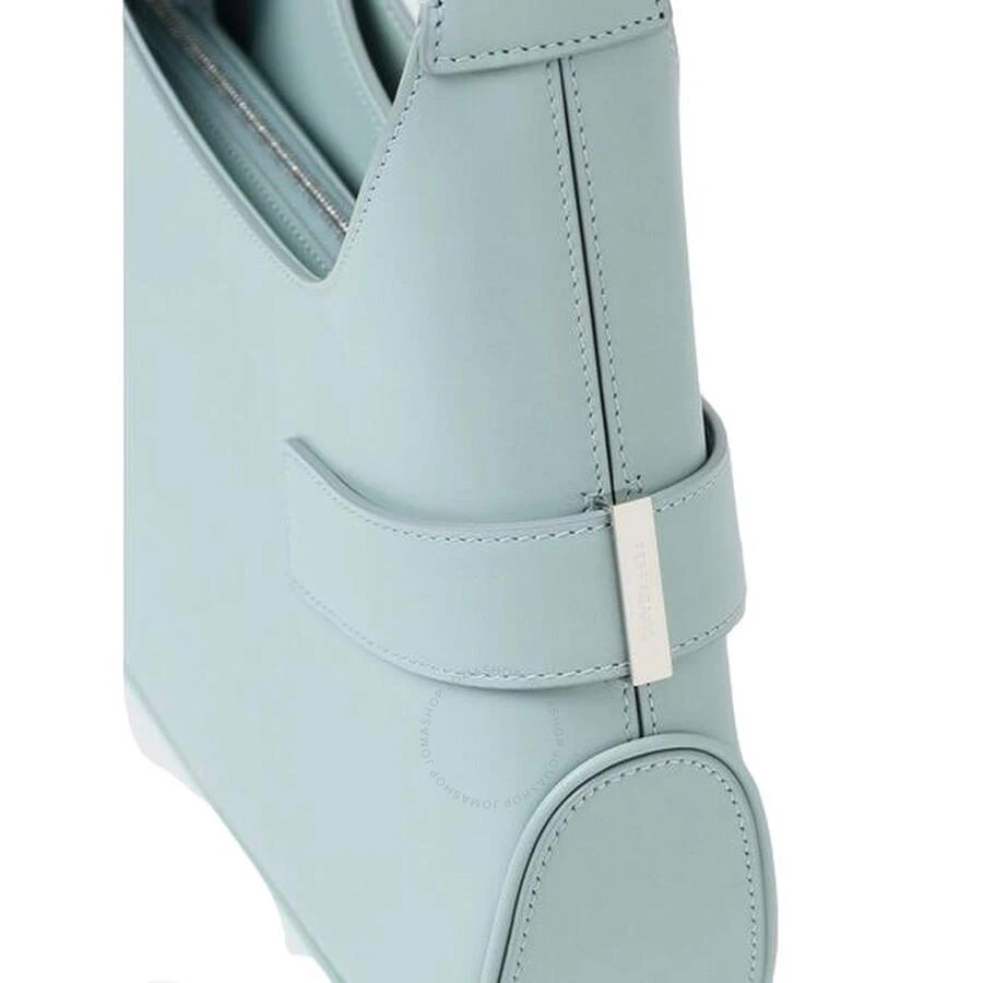 Salvatore Ferragamo Archive Calfskin Leather Hobo Shoulder Bag in Green 3