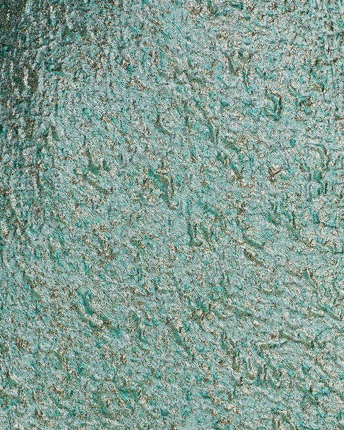 Teri Jon Metallic Jacquard Gown 6