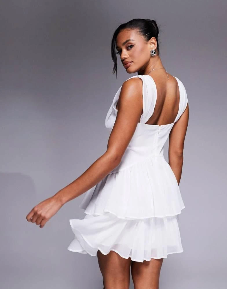 asos white backless dress Bohemian Lace Backless Long Sleeves Wedding Dress – TANYA BRIDAL