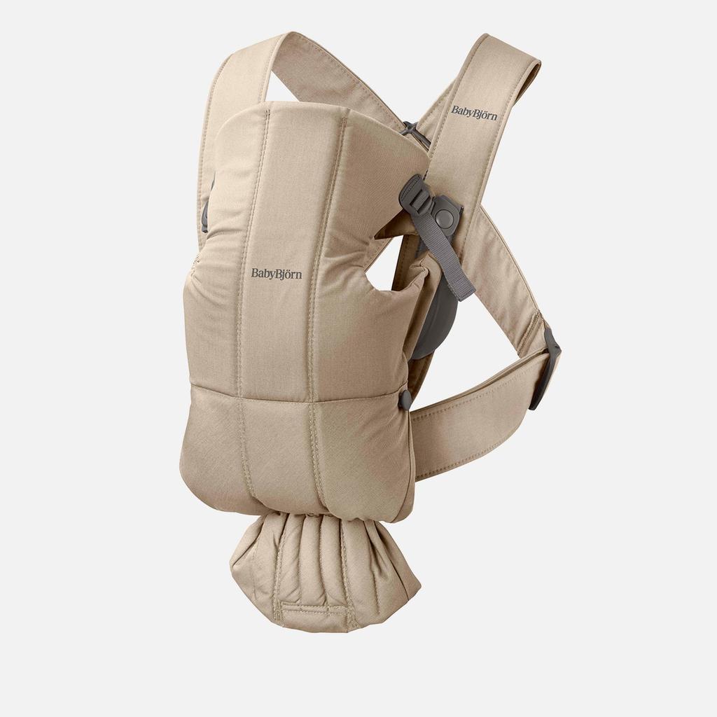 BabyBjörn BABYBJÖRN Mini Baby Carrier - Woven - Beige