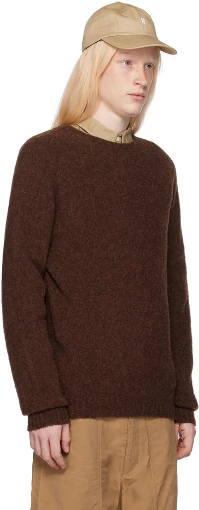 Norse Projects Brown Birnir Sweater 2