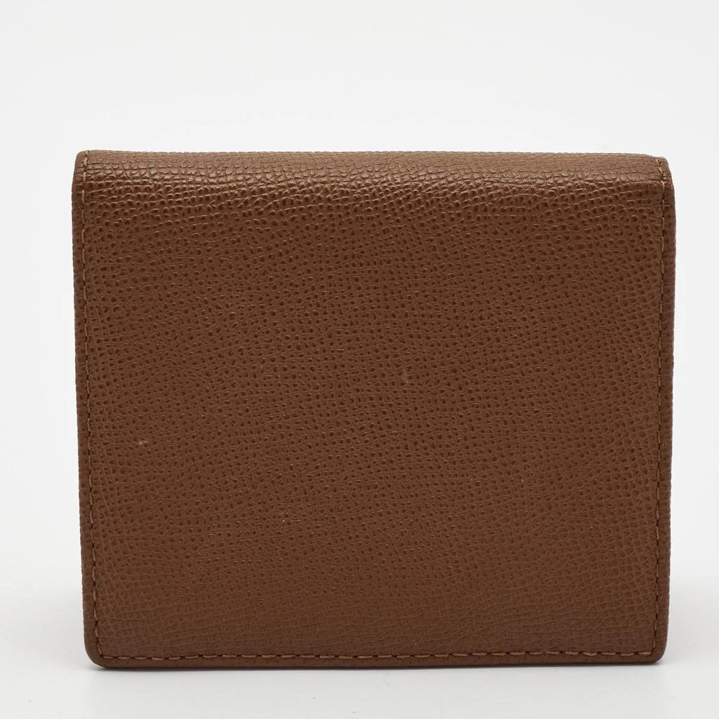 Carolina Herrera Brown Leather Chhc Bifold Wallet 3