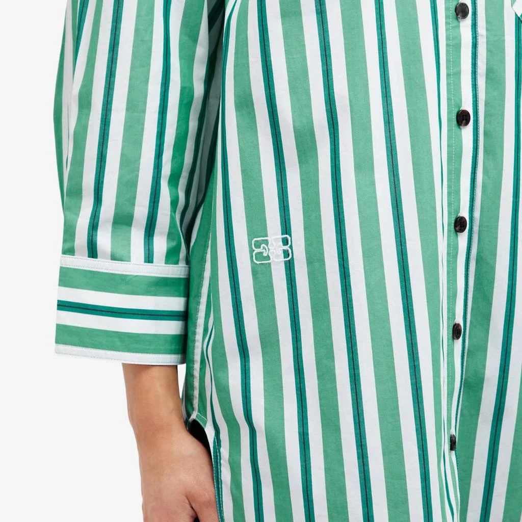 Ganni Ganni Stripe Cotton Shirt 5