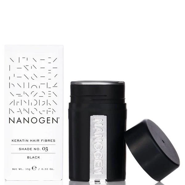 NANOGEN Nanogen Hair Thickening Fibers Black (0.5 oz.) 1