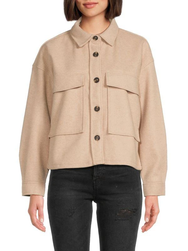 Beach Lunch Lounge Taya Drop Shoulder Jacket 1