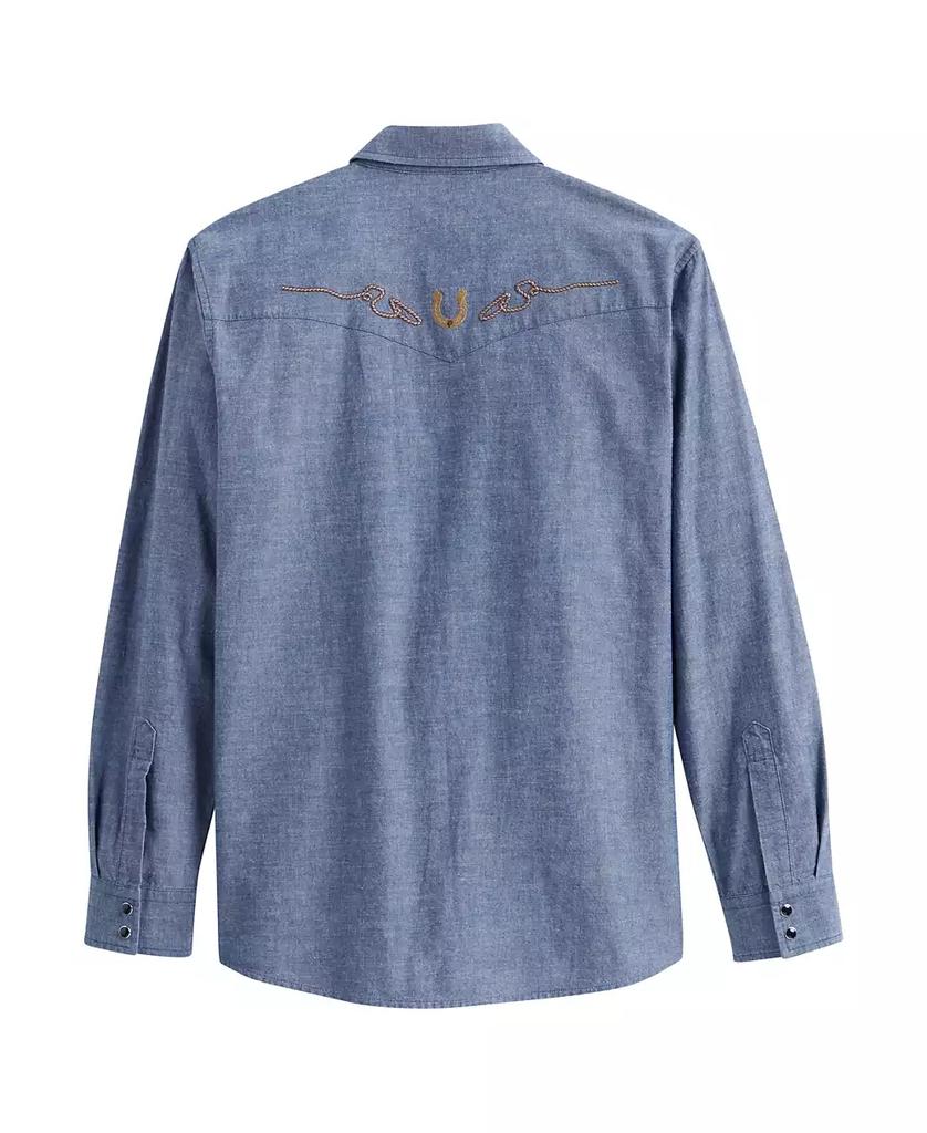 Pendleton Men's Long Sleeve Chambray Gambler Shirt