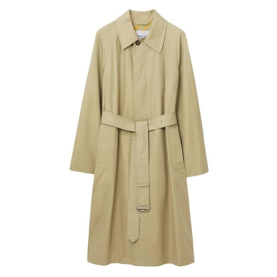 Burberry Burberrry Long Gabardine Bradford Car Coat