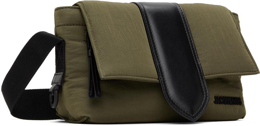 Jacquemus Khaki La Casa 'Le petit messenger Bambino' Bag