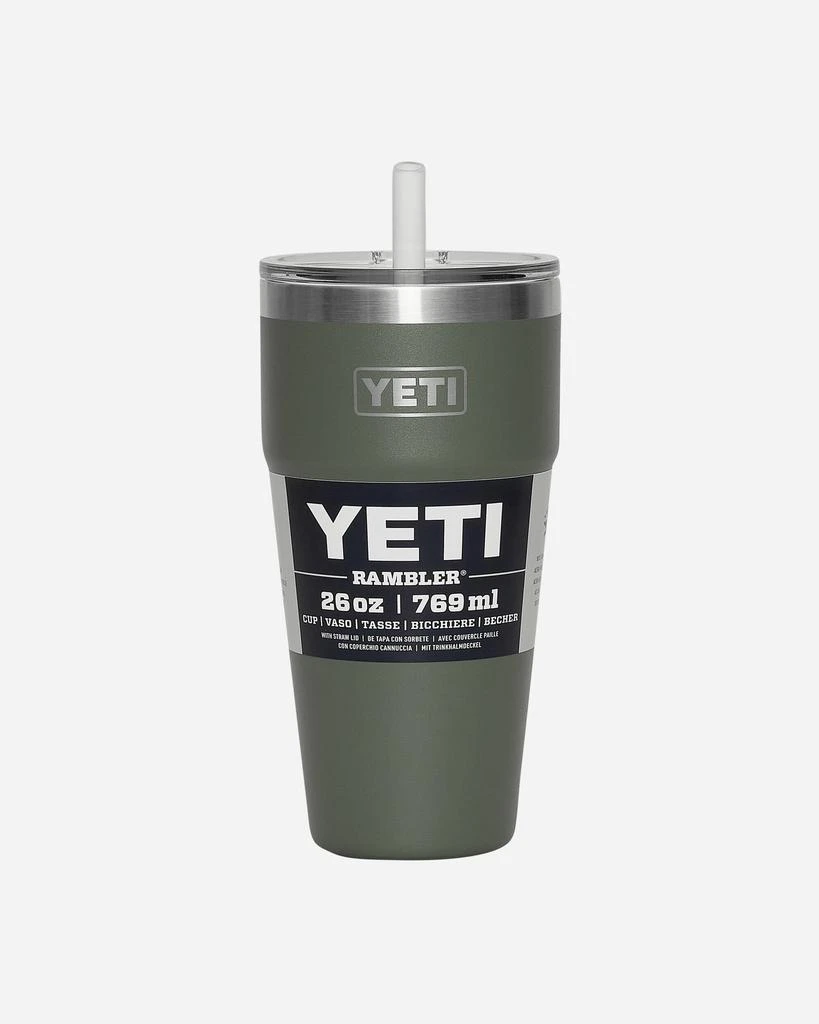 YETI Rambler Straw Cup Camp Green 1