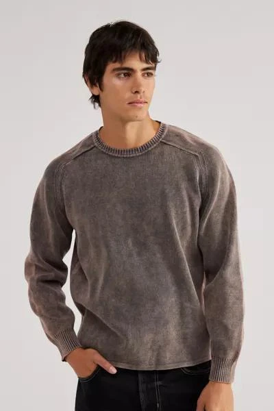 Urban Renewal Urban Renewal Remade Acid Wash Crew Neck Sweater 3