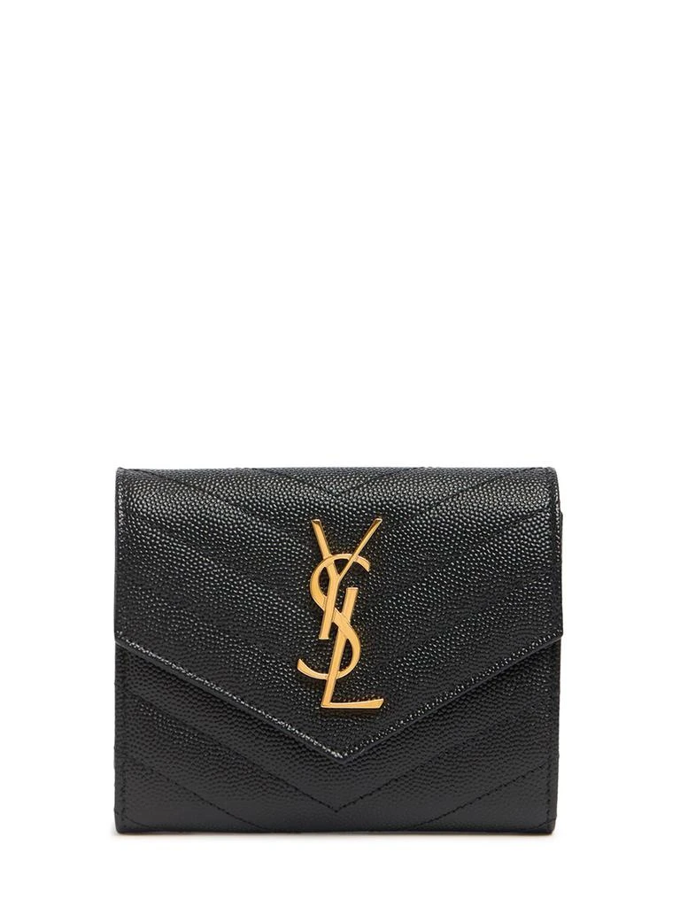 Yves Saint Laurent Cassandre Matelassé Leather Wallet 1