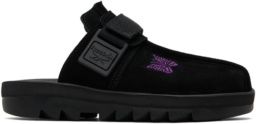 Reebok Black Needles Edition Beatnik Slippers 1
