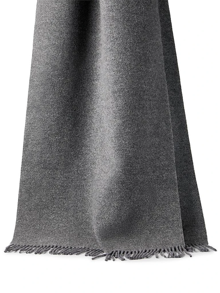 Brunello Cucinelli Hooded Wool and Cashmere Knit Scarf 2