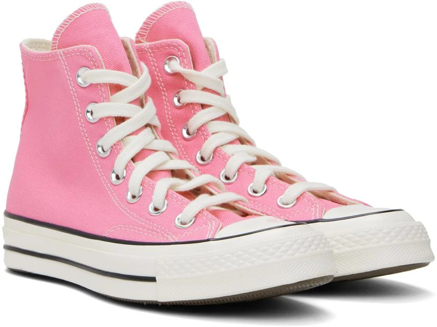 Converse Pink Chuck 70 Vintage Canvas Sneakers 4