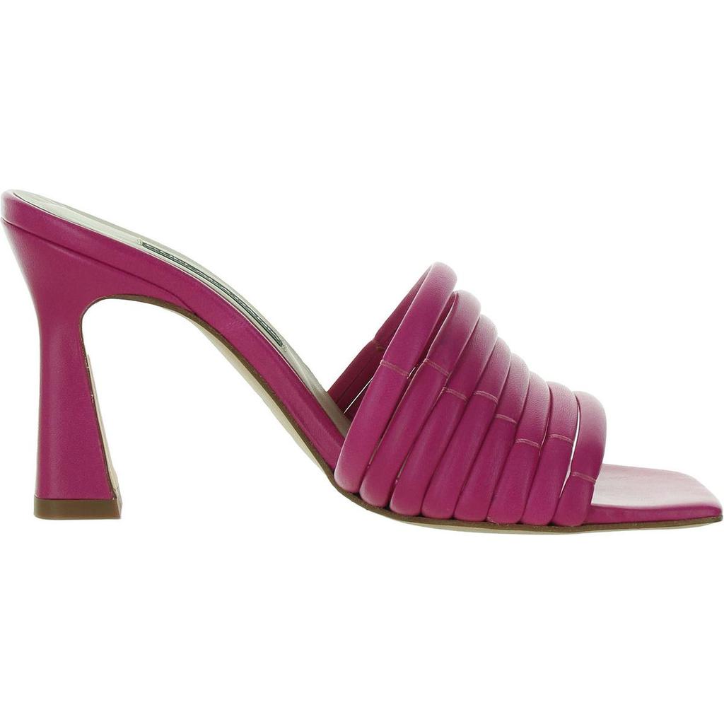 Chelsea Paris Ace Womens Leather Slip On Block Heel