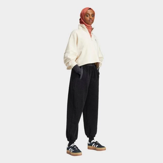Adidas Women's adidas Originals Trefoil Essentials Half-Zip Fleece Sweatshirt 2
