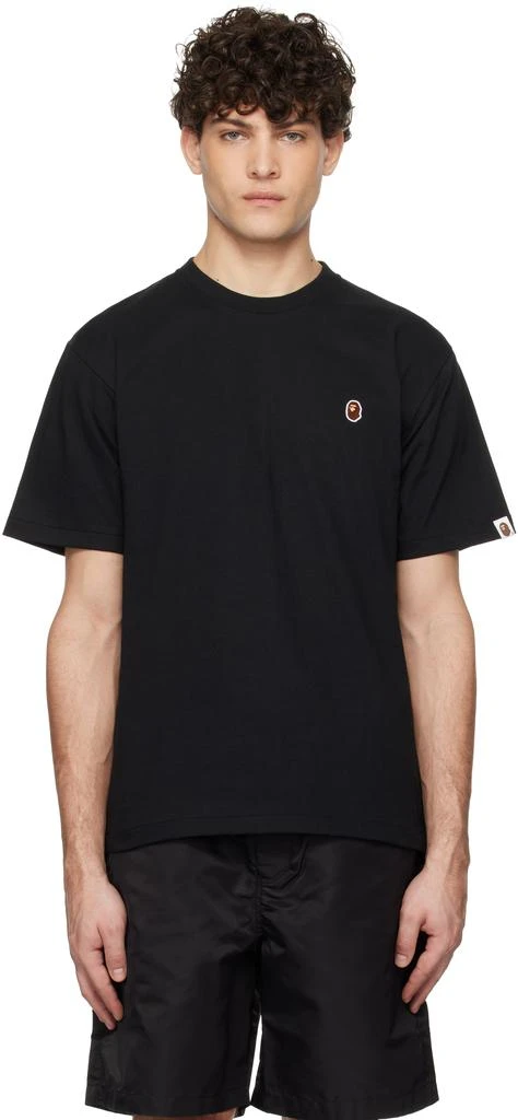 Bape Black Ape Head One Point T-shirt 1