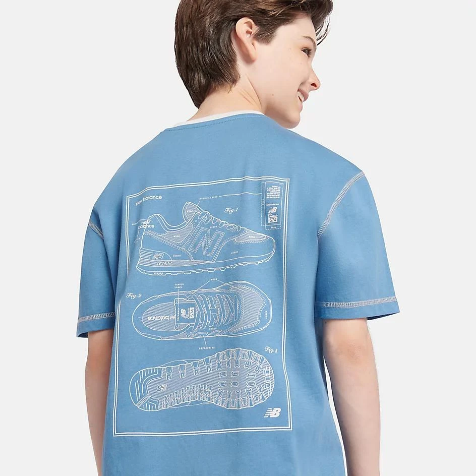 New Balance 574 Diagram Tee 7