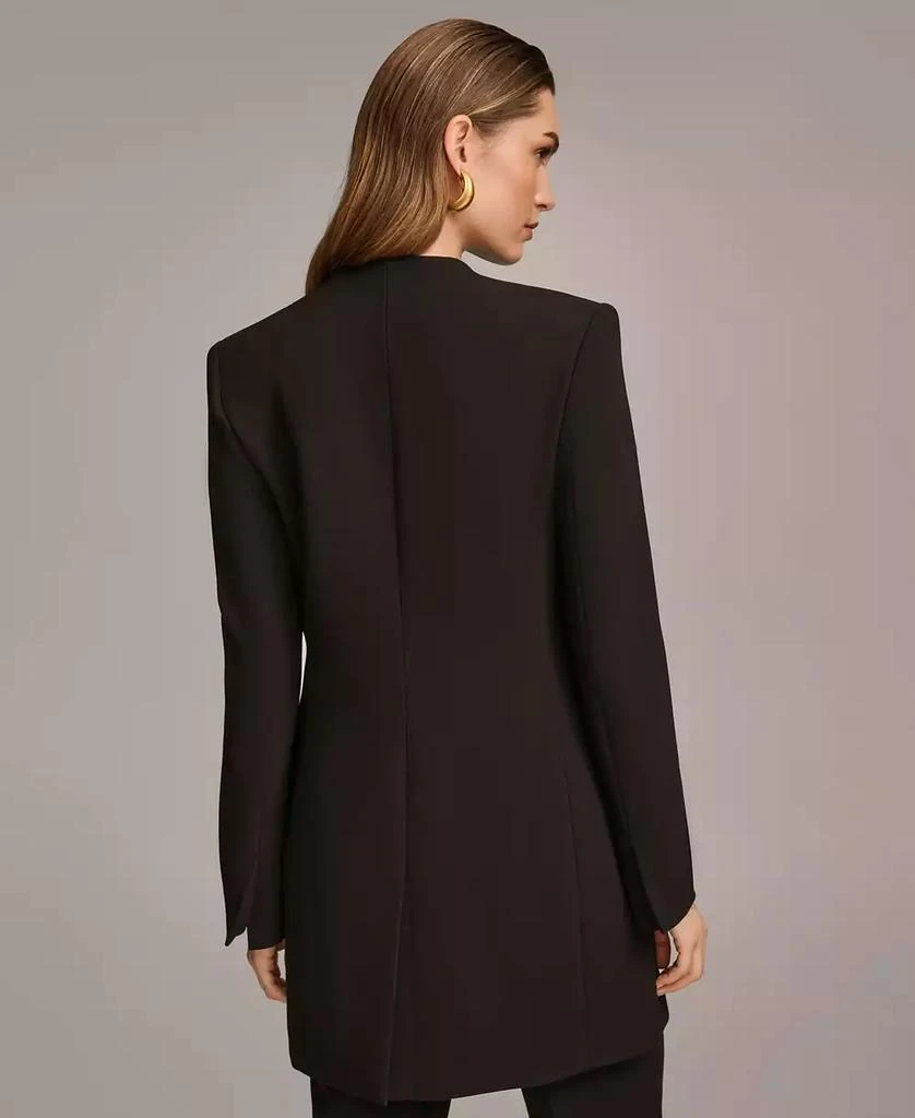 Donna Karan Women's Collarless Hardware Blazer, Regular & Petite Sizes 2
