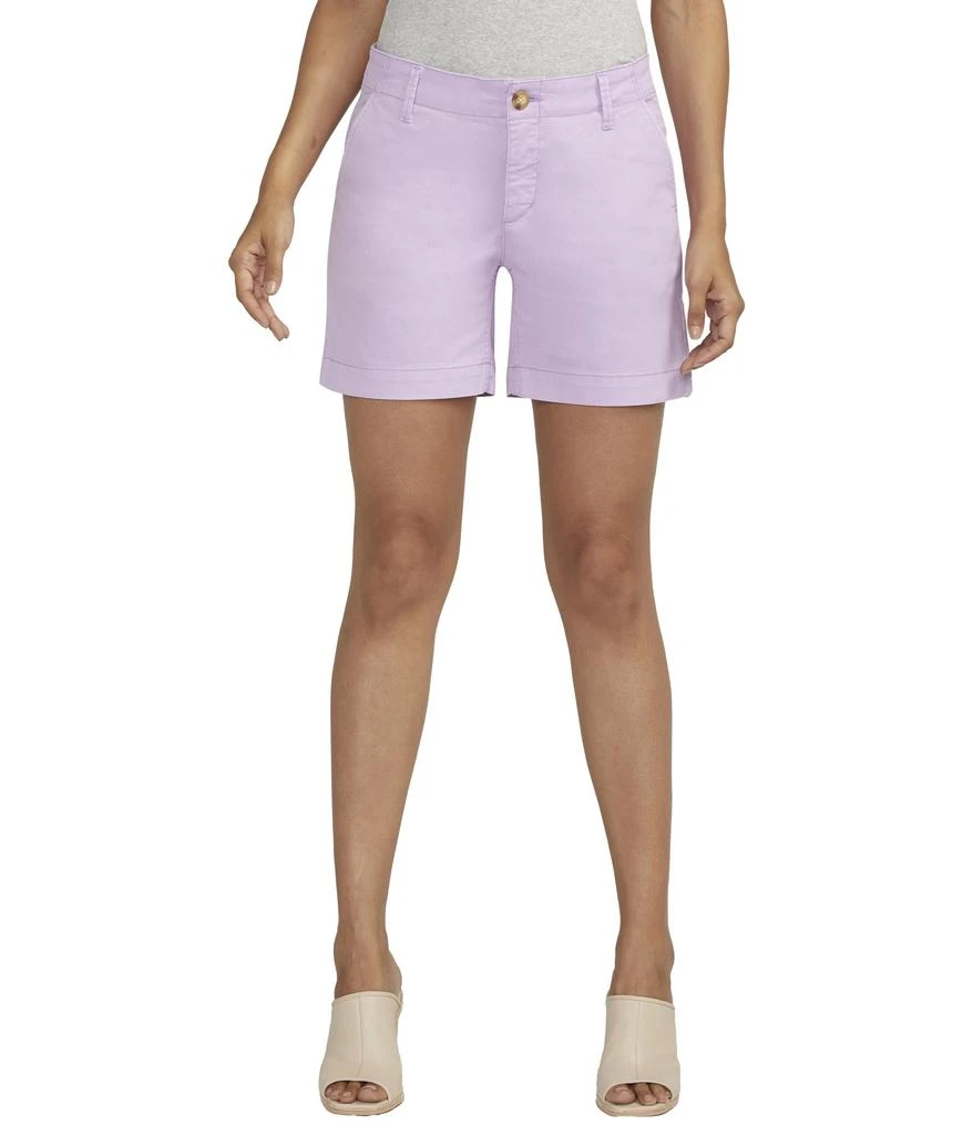 Jag Jeans Chino Shorts in Lavender 1
