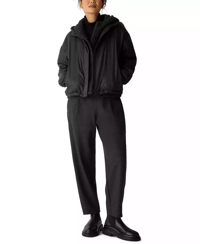 Eileen Fisher Women
s High Collar Puffer Jacket, Regular and Plus