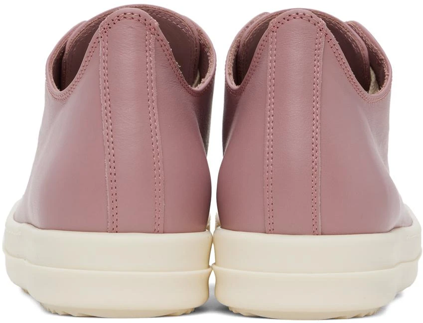 Rick Owens Pink Washed Calf Sneakers 2