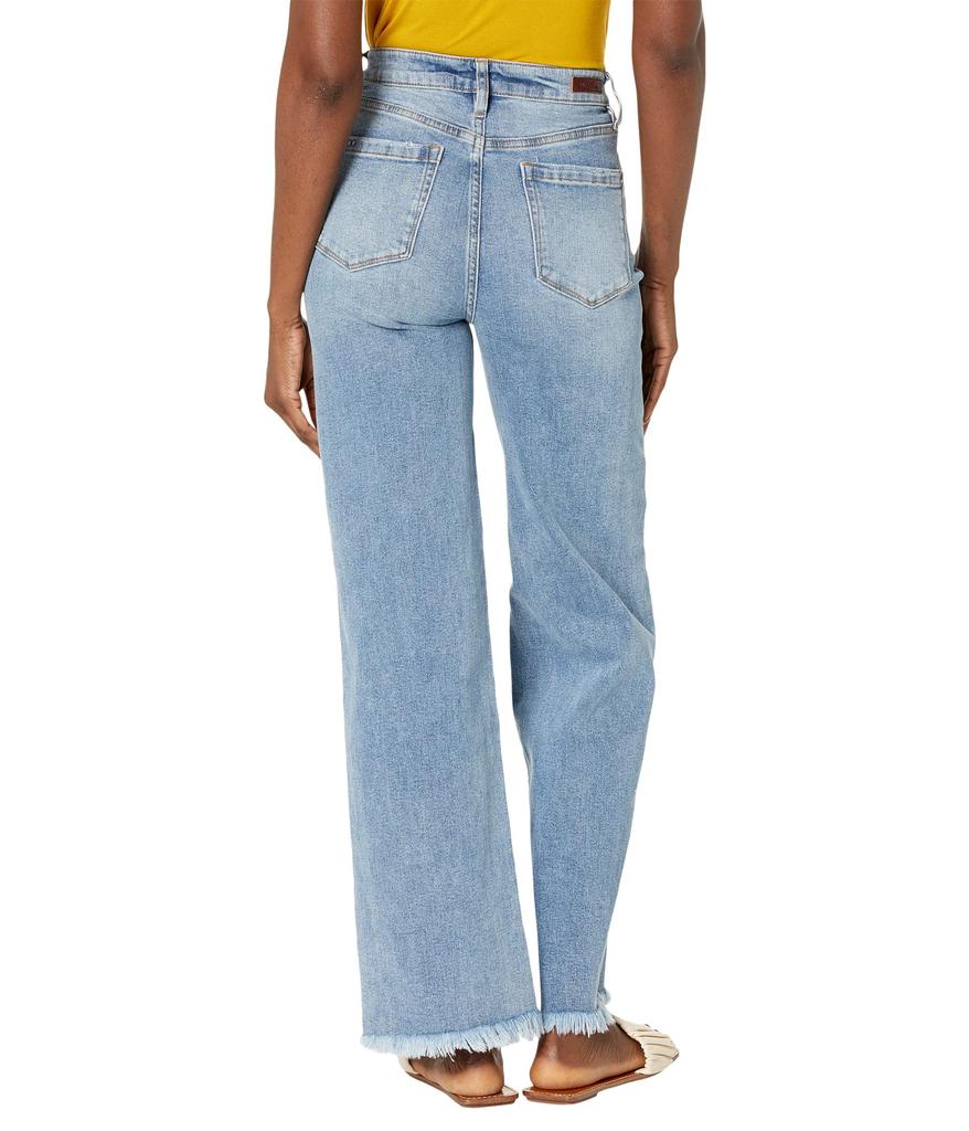 Blank NYC High-Rise Wide Let Sustainable Jeans in Say Something