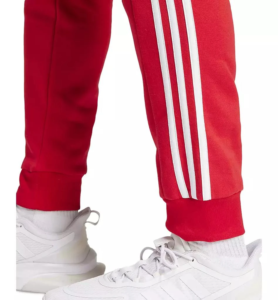 Adidas Men's Essentials 3-Stripes Regular-Fit Fleece Joggers 3