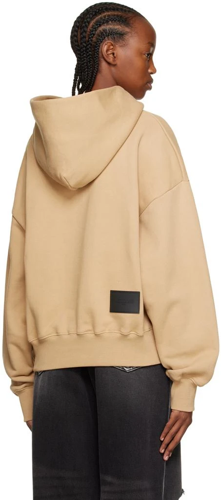 We11done Beige Center Basic Hoodie 3