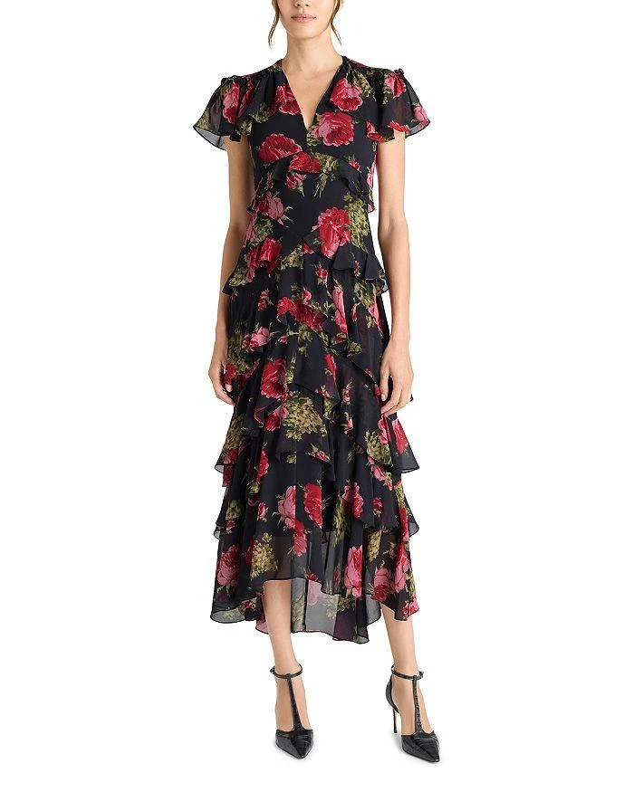 Cinq à Sept Baroque Roses Tatum Dress