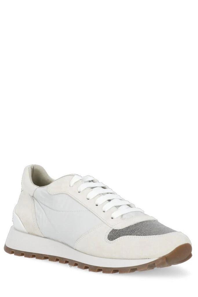 Brunello Cucinelli Brunello Cucinelli Panelled Low-Top Sneakers 2