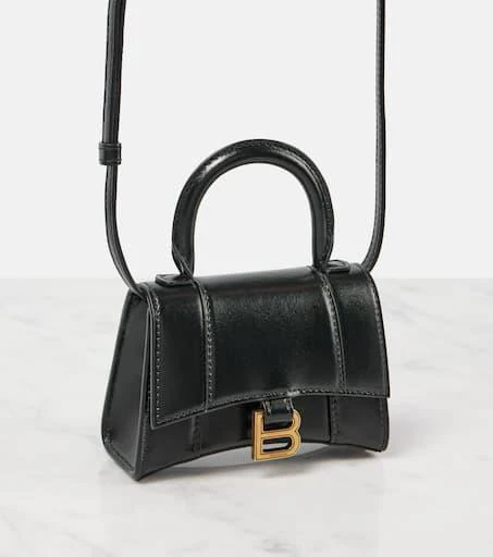 Balenciaga Hourglass Mini leather crossbody bag 6