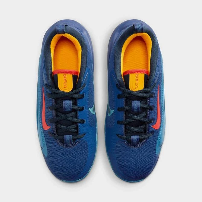 NIKE Big Kids' Nike IsoFly Basketball Shoes 5